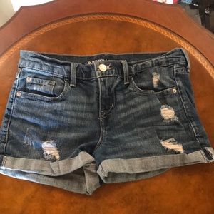 Old Navy boyfriend jean shorts
